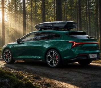 Neta S Hunting Edition: Shooting Brake с палаткой на крыше и кроватью в салоне